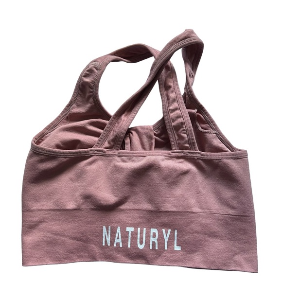 Naturyl Sz Small The Curve Fit Sports Bra pink - Picture 2 of 3